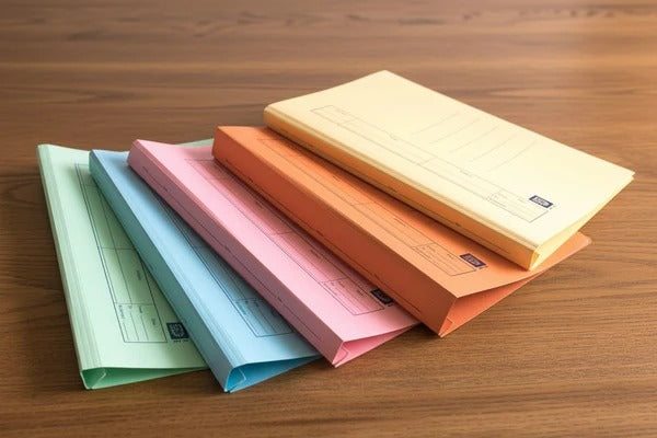 Lion File (200gsm) Manila Files with Spring Mech. - MF604